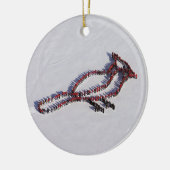 En Céramique Ornement bilatéral cardinal (Gauche)