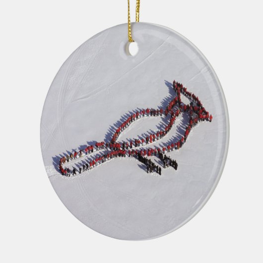 En Céramique Ornement bilatéral cardinal (Gauche)