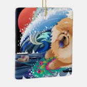 En Céramique Ornement BINDI CHOWABUNGA Chow (Droite)