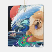 En Céramique Ornement BINDI CHOWABUNGA Chow (Gauche)