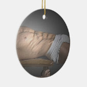 En Céramique ornement blanc des dossiers 2-Sided (Droite)