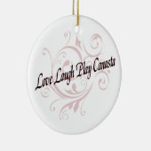 En Céramique Ornement Canasta (Droite)