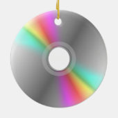 En Céramique Ornement CD de cercle (Dos)