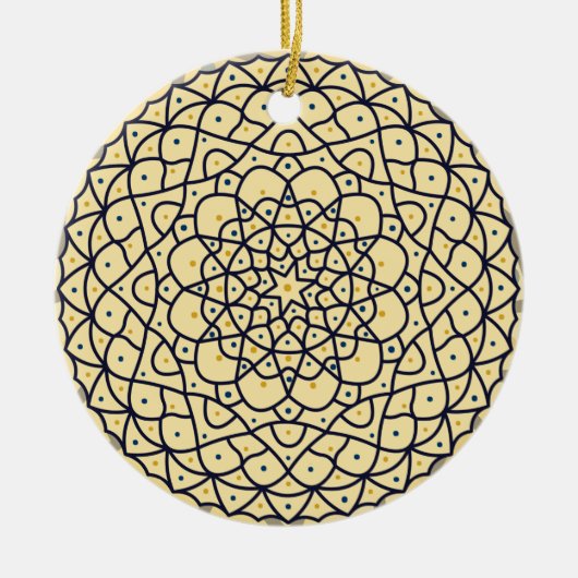 En Céramique Ornement céleste de jour (Devant)