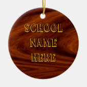 En Céramique Ornement - Classe de 20xx (Devant)