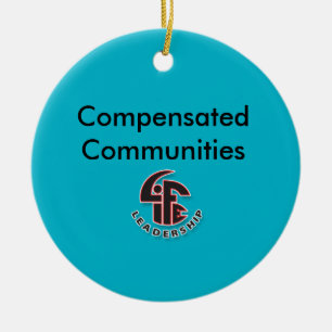 En Céramique Ornement compensé de Noël des Communautés