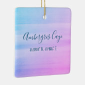 En Céramique Ornement d'Ambergris Caye (Droite)