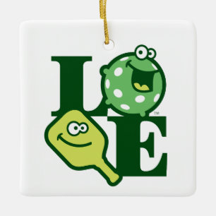 En Céramique Ornement d'amour