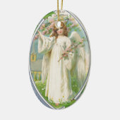 En Céramique Ornement d'ange (Gauche)