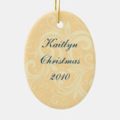 En Céramique Ornement d'ange (Dos)