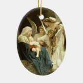 En Céramique Ornement d'anges d'art (Dos)