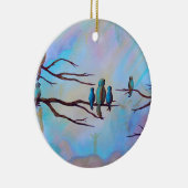 En Céramique Ornement d'anges gardien (Droite)