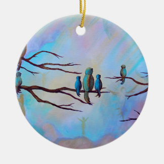 En Céramique Ornement d'anges gardien