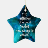 En Céramique Ornement d'appréciation de l'enseignant (Droite)