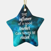 En Céramique Ornement d'appréciation de l'enseignant (Gauche)