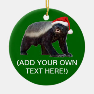 En Céramique Ornement d'arbre de Noël de casquette de Père No