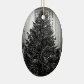 En Céramique Ornement d'arbre de Noël de Rockefeller (Droite)