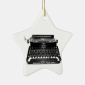 En Céramique ORNEMENT d'auteur de romancier d'auteur de machine (Droite)