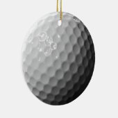En Céramique ornement de balle de golf (Droite)