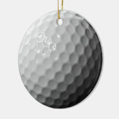 En Céramique ornement de balle de golf (Gauche)