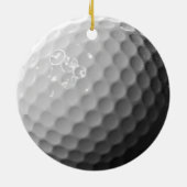 En Céramique ornement de balle de golf (Dos)