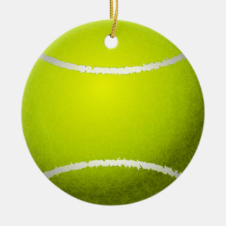 En Céramique ornement de balle de tennis