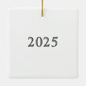 En Céramique Ornement de bébé (Dos)