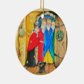 En Céramique Ornement de Befana de La (Droite)