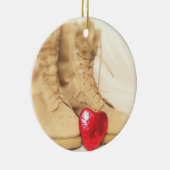 En Céramique Ornement de bottes de combat (Droite)