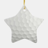En Céramique Ornement de boule de golf (Dos)