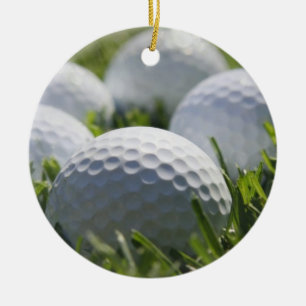 En Céramique Ornement de boules de golf