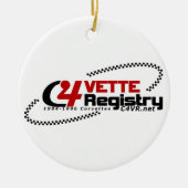 En Céramique Ornement de C4VR (Devant)