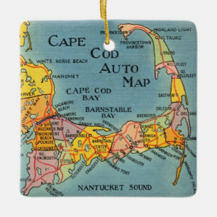 En Céramique Ornement de Cape Cod
