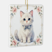 En Céramique ornement de chat mignon (Droite)