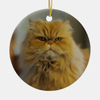 En Céramique Ornement de chat persan