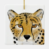 En Céramique Ornement de Cheetah (Dos)