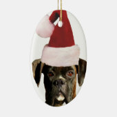 En Céramique Ornement de chien de boîte (Droite)