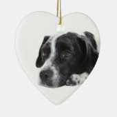 En Céramique Ornement de chien d'indicateur (Droite)
