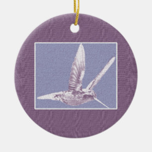 En Céramique Ornement de colibri