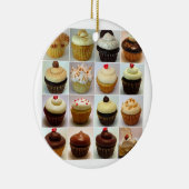 En Céramique Ornement de collage de petit gâteau (Droite)