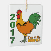 En Céramique Ornement de coq 2017 (Droite)