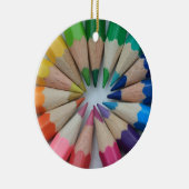 En Céramique Ornement de crayons colorés (Droite)