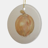 En Céramique Ornement de cuisine d'oignon (Gauche)