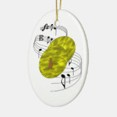 En Céramique Ornement de cymbales (Gauche)