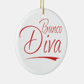En Céramique Ornement de diva de Bunco (Droite)