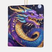 En Céramique ornement de dragon céleste (Gauche)