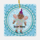 En Céramique Ornement de fée de Trollie (Devant)