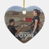 En Céramique Ornement de fiançailles (Dos)