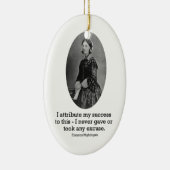 En Céramique Ornement de Florence Nightingale (Droite)