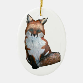 En Céramique Ornement de Fox